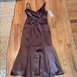 Anne Klein satin dress size 2 NWT